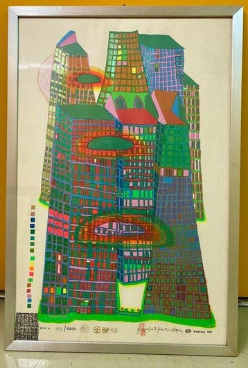 Friedensreich Hundertwasser (1928-2000) - Good morning city