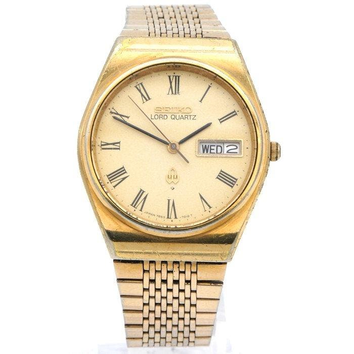 Seiko - Lord Quartz - Sans prix de réserve - 7853-7010 -, Bijoux, Sacs & Beauté, Montres | Anciennes | Antiquités