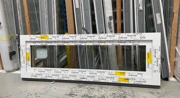 Hoogwaardig Schüco kiepraam 150x50  leverbaar uit Stock HR++, Kunststof, Verzenden, Raamkozijn, Nieuw