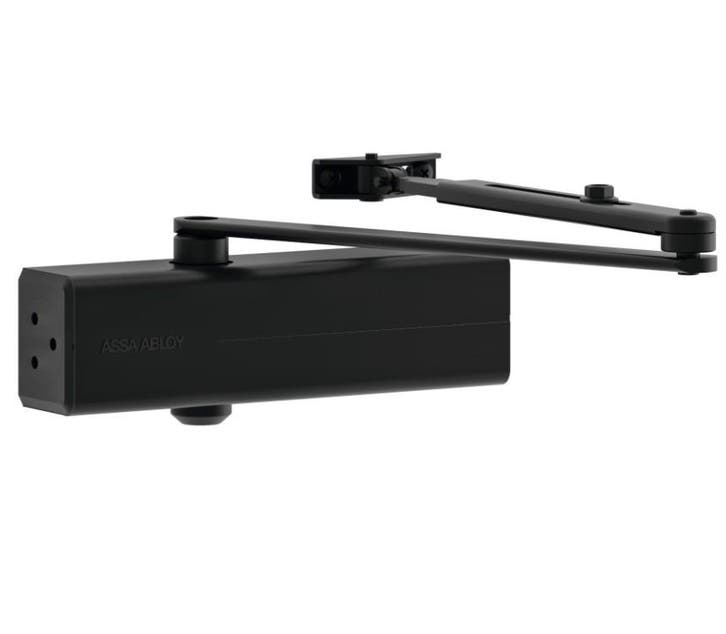 ASSA ABLOY deurdranger met schaararm sterkte 2-4 zwart, Doe-het-zelf en Bouw, Hang- en Sluitwerk, Klink of Kruk, Nieuw, Overige materialen