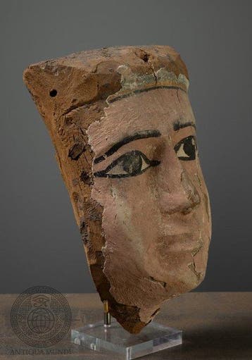 Oude Egypte, late periode Hout Oud-Egyptisch geschilderd