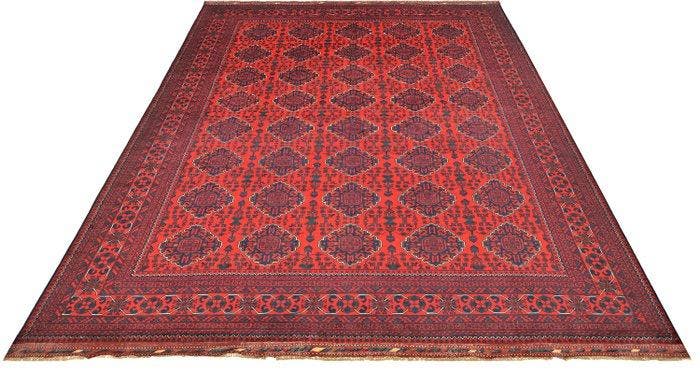 Afghan, Groot handgeknoopt traditioneel tapijt van, Huis en Inrichting, Stoffering | Tapijten en Vloerkleden