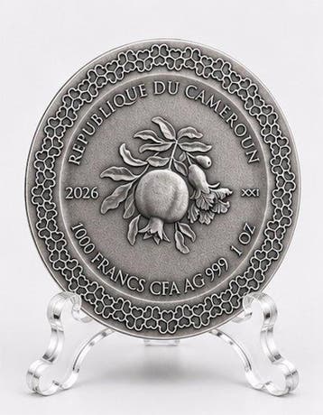 Kameroen. 1000 Francs 2026 – Eternal Love – 1 oz Silver coin