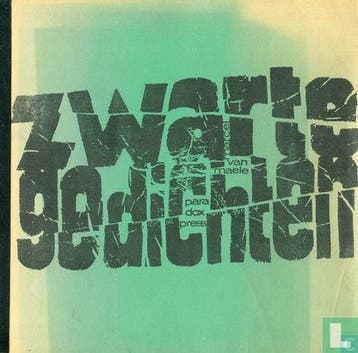 Maele, Marcel van - Zwarte gedichten - 1965, Verzenden, Gelezen