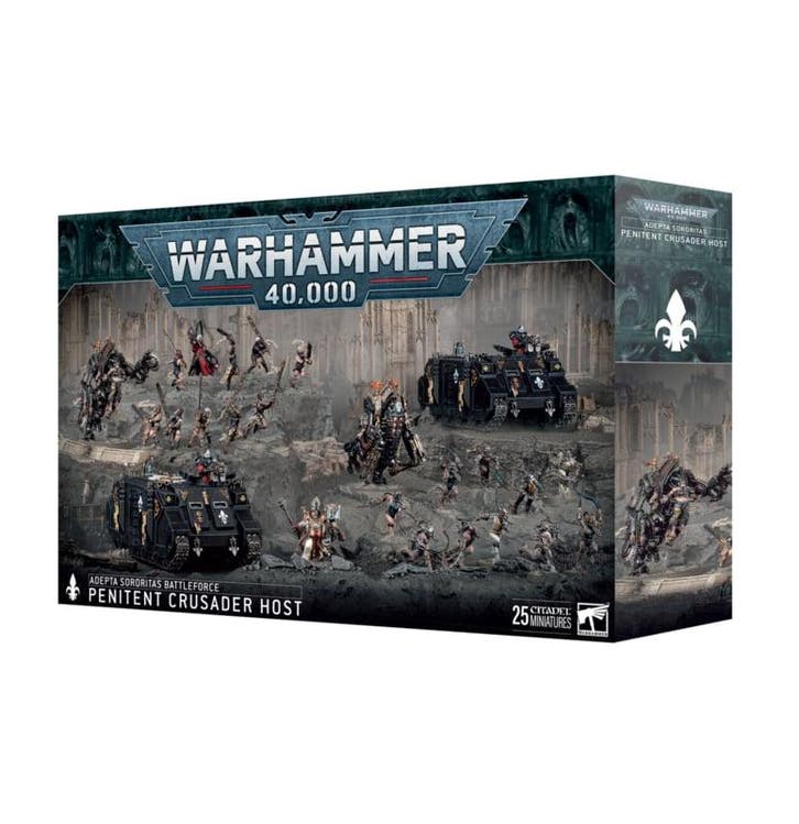 Adepta Sororitas Battleforce - Penitent Crusader Host, Hobby en Vrije tijd, Wargaming, Ophalen of Verzenden