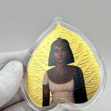 Niue. 2 Dollars 2025 – Leaves of the Nile: Cleopatra – 1 oz