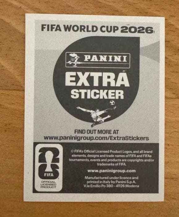2026 Panini FIFA World Cup 2026 Cristiano Ronaldo Extra, Verzamelen, Stickers