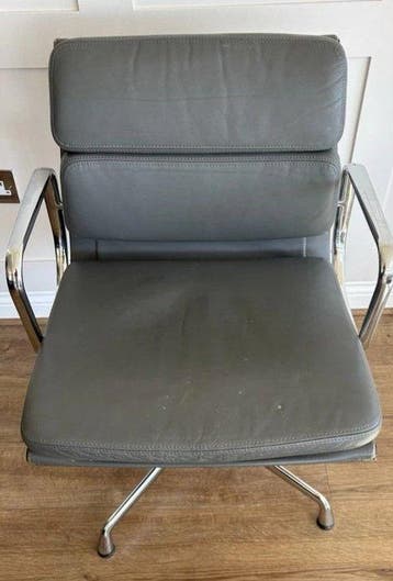 Vitra - Charles & Ray Eames - Chaise - Soft Pad - Cuir -