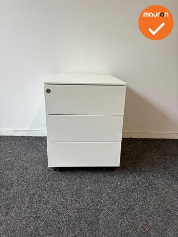 Ladeblok Basic - 54x42x53cm - wit - 3 laden, Werkplek, Ophalen of Verzenden, Gebruikt, Kast