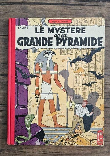 Blake et Mortimer T3 + T4 - Le Mystère de la Grande Pyramide, Livres