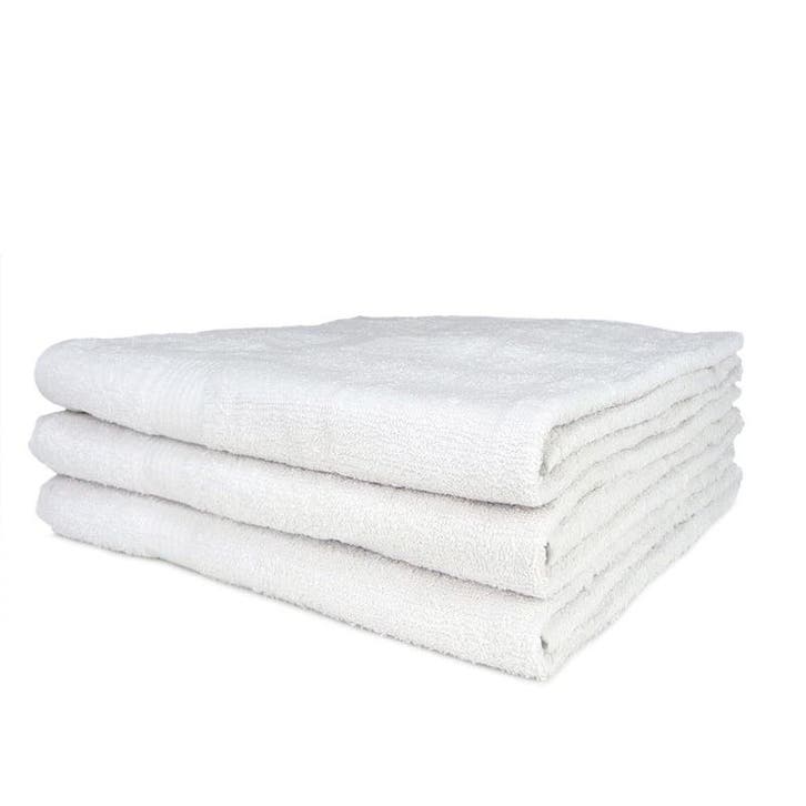 Saunalaken Wit 100x150cm 100% Katoen 500 GSM - Treb TT, Maison & Meubles, Salle de bain | Linge de bain & Accessoires, Envoi