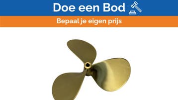 Bieden: Michigan Propellers 3-Blade Brass Propeller GL352 2, Ophalen of Verzenden