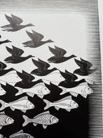 Maurits Cornelis Escher (1898-1972) - Le ciel et la mer, Antiquités & Art