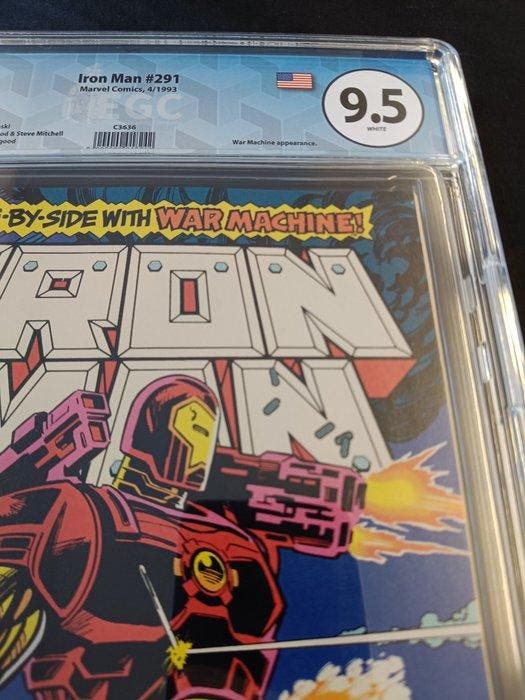 Iron Man 291 - 1 Graded comic - Eerste druk, Boeken, Strips | Comics