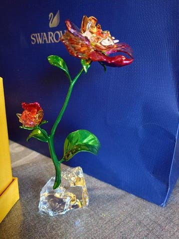 Swarovski - Martin Zendron - Statuette, Swarovski - Idyllia