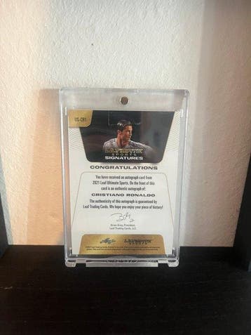 2021 Leaf Leaf Ultimate Sports Signatures Cristiano Ronaldo
