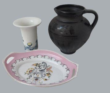 Rosenthal Vase Björn Wiinblad Zaubergarten + Henkelkrug