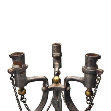 French Art Nouveau - Non-electrified - Kroonluchter -