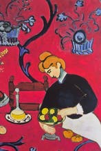 Henri Matisse (1869-1954) (after) - La Desserte Rouge,
