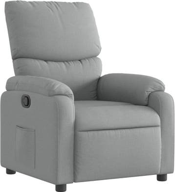 Relaxfauteuil - sta op stoel - verstelbaar - stof -, Huis en Inrichting, Verzenden, Nieuw