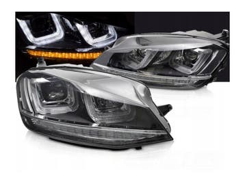 LEDe koplampen Chrome Line Black, Auto-onderdelen, Verzenden, Nieuw, Volkswagen