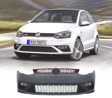 PARE-CHOCS AVANT VOLKSWAGEN VW POLO 6R 10-16 LOOK GTI, Autos : Pièces & Accessoires, Carrosserie & Tôlerie, Verzenden, Neuf
