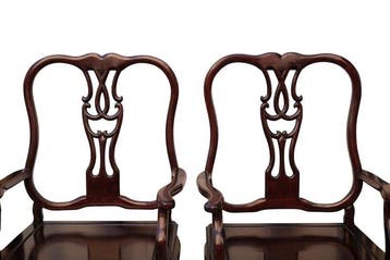 Fauteuil - Bois - Paire de bois dur chinois