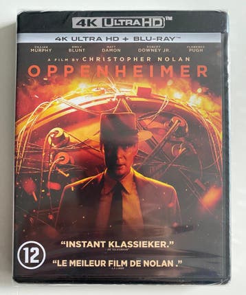 OPPENHEIMER (IN SEAL) (4K ULTRA HD + BLURAY), CD & DVD