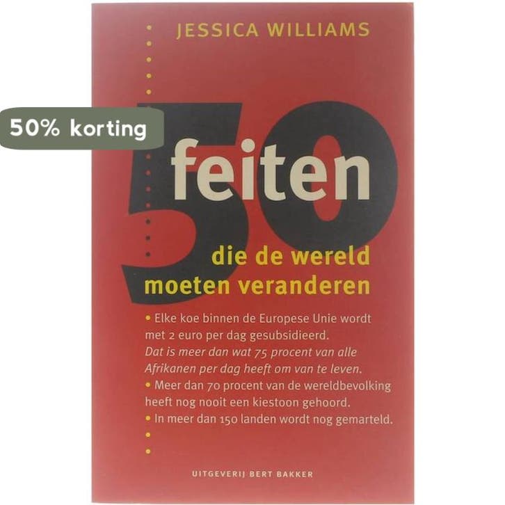 50 feiten die de wereld moeten veranderen 9789035129160, Boeken, Politiek en Maatschappij, Zo goed als nieuw, Verzenden