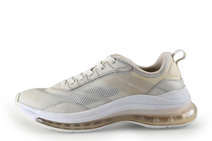 Tommy Hilfiger Sneakers in maat 40 Beige, Kleding | Dames, Schoenen, Beige, Zo goed als nieuw, Sneakers, Verzenden