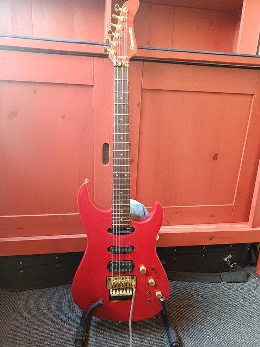 Fernandes - FR-95S Gold FRT Full Mode Sustainer - -, Musique & Instruments, Instruments à corde | Guitares | Acoustiques