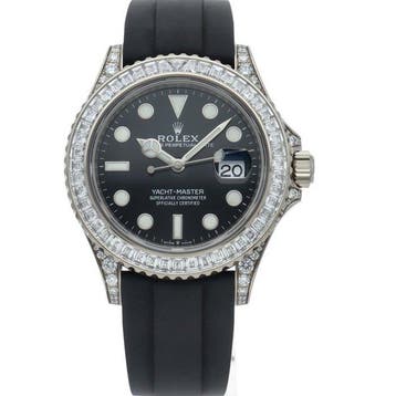 Rolex - Yacht-Master 42 Watch with Diamond Bezel and Diamond, Nieuw