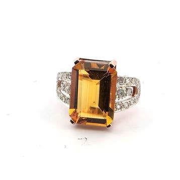 Sans prix de réserve - Bague - 9 carats Or rose, Argent, Handtassen en Accessoires, Ringen, Nieuw