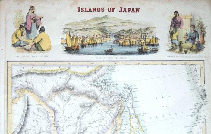 Japan - Japan; Archibald Fullarton - The Isles of Japan -, Livres, Atlas & Cartes géographiques