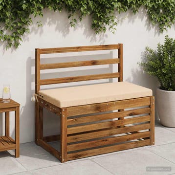 vidaXL Bankkussen SOEST 100% Polyester Crèmekleurig 80 x 40, Maison & Meubles, Accessoires pour la Maison | Coussins, Verzenden