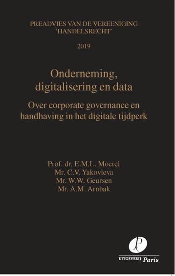 Onderneming, digitalisering en data / Preadviezen, Verzenden, Zo goed als nieuw, Mr. A. Arnbak
