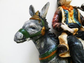 Capodimonte - Figure - Groot Capodimonte beeld van een man