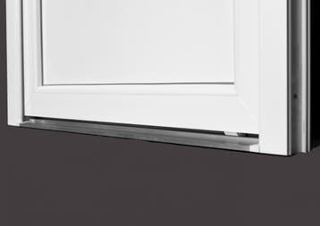 Deur antraciet 1/2 glas Basic Plus b102 x h206 cm intrek L, 100 tot 120 cm, Nieuw, Ophalen of Verzenden, Buitendeur