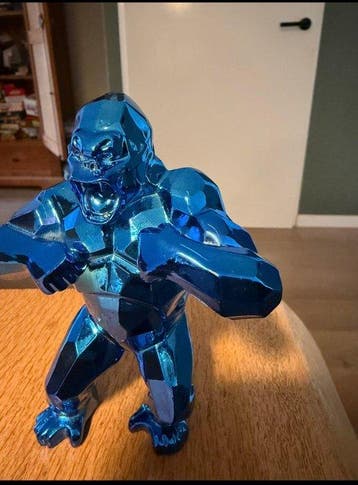 Richard Orlinski (1966) - Blue Kong Spirit