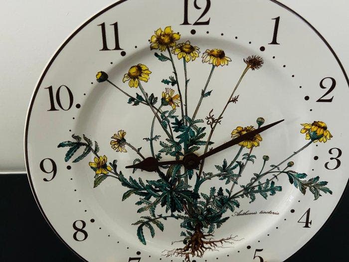 Wandklok - Villeroy & Boch - Porselein - 1980-1990 -, Antiquités & Art, Antiquités | Meubles | Tables