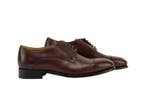 TESTONI - 8 UK - 42 IT - Positano Derby Shoes Antique Calf, Nieuw