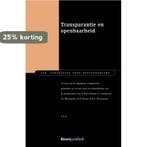 Transparantie en openbaarheid / VAR-reeks / 169, Verzenden