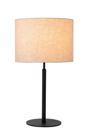 Lucide MAYA - Tafellamp - Ø 26 cm - 1xE27 - Beige, Verzenden