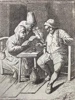 Adriaen van Ostade, inc. David Deuchar (1743-1808) - Tre