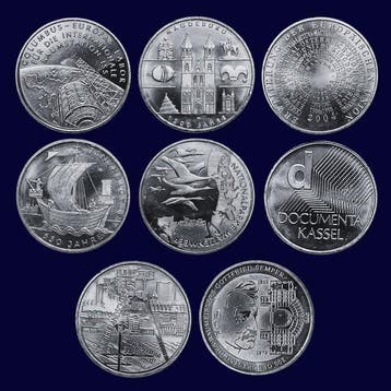 Duitsland. 10 Euro 2002/2006 (48 coins)
