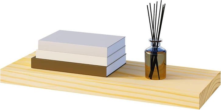 2dekans | eSituro Houten Wandplank - Zwevende Muurplank met, Maison & Meubles, Accessoires pour la Maison | Étagères murales & Rayons de bibliothèque