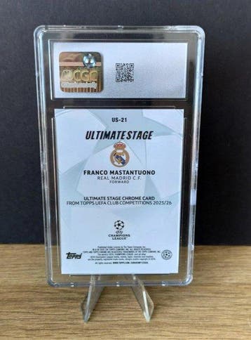 2025/26 Topps Uefa CC Franco Mastantuono Ultimate Stage, Nieuw