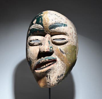 Mask - Woyo - Congo - authentiek ritueel masker