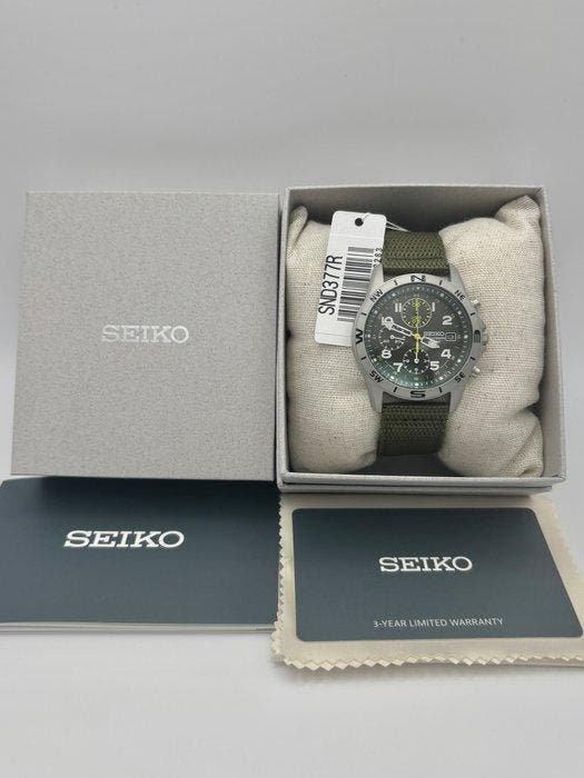 Seiko - Chronograph - Zonder minimumprijs - SND377P2 - Heren, Bijoux, Sacs & Beauté, Montres | Anciennes | Antiquités