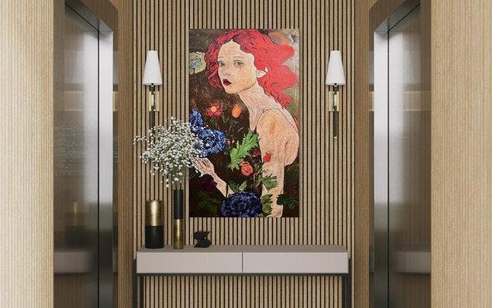 V. Cox - Love in The Air - XL, Antiek en Kunst, Kunst | Designobjecten